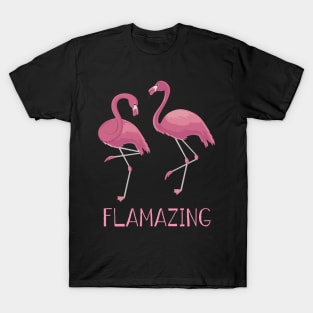 Feathered Fantasy Flamingo Artistry, Ideal Tee for Bird Lovers T-Shirt